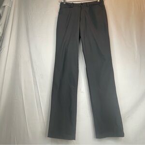 Men’s LULULEMON slim straight dress pants grey athletic comfort pants